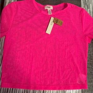 Victoria secret Pink  see through shirt NWT size medium